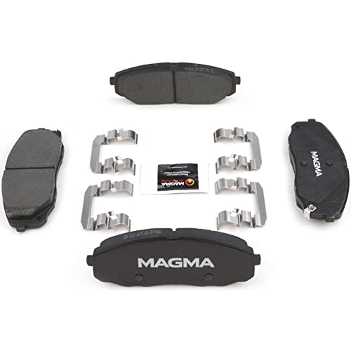 MAGMA Premium PMD1814C Ceramic Brake Pads, Front