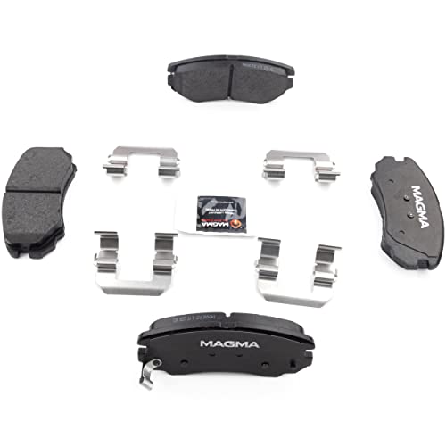 MAGMA Premium PMD924C Ceramic Brake Pads, Front