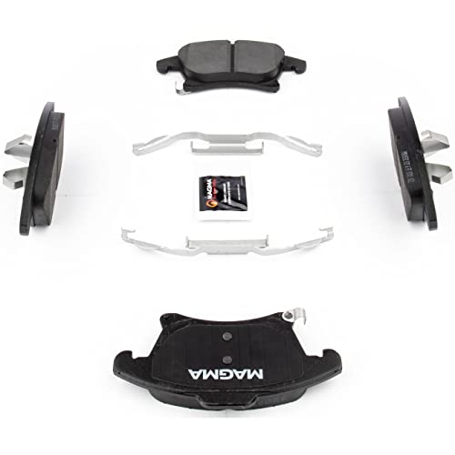MAGMA Premium PMD1653C Ceramic Brake Pads, Front