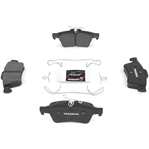 MAGMA Premium PMD1095C Ceramic Brake Pads, Rear