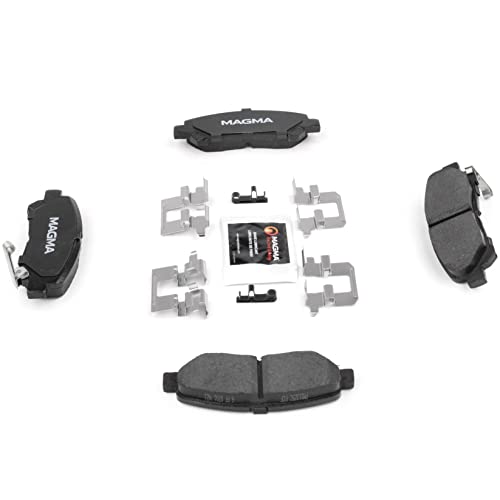 MAGMA Premium PMD1325C Ceramic Brake Pads, Rear