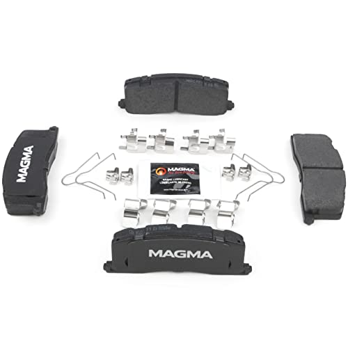 MAGMA Premium PMD501C Ceramic Brake Pads, Rear