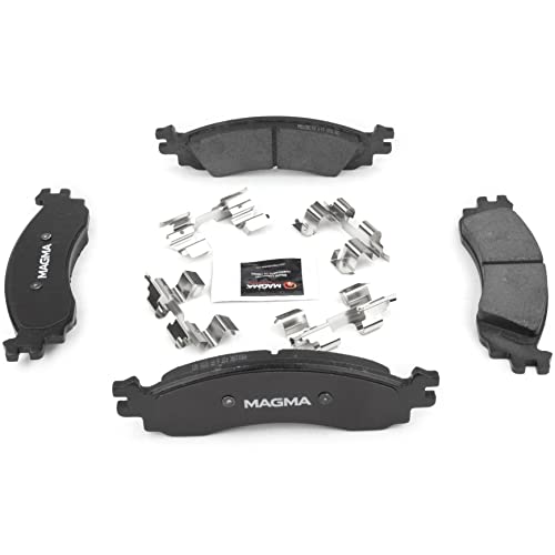 MAGMA Premium PMD1158C Ceramic Brake Pads, Front