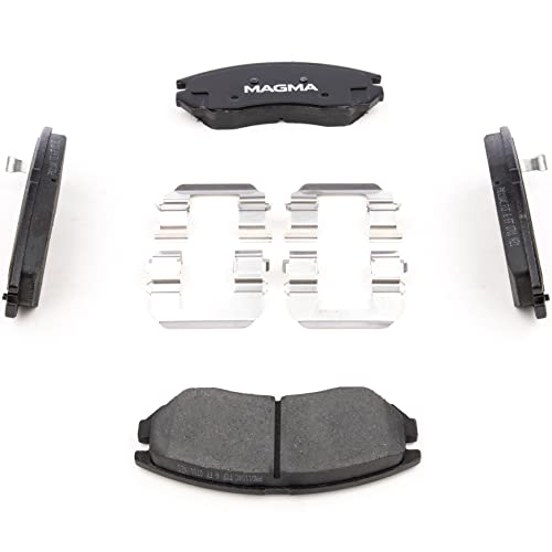 MAGMA Premium PMD1104C Ceramic Brake Pads, Front