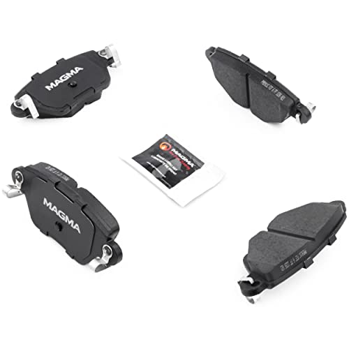 MAGMA Premium PMD911C Ceramic Brake Pads, Rear