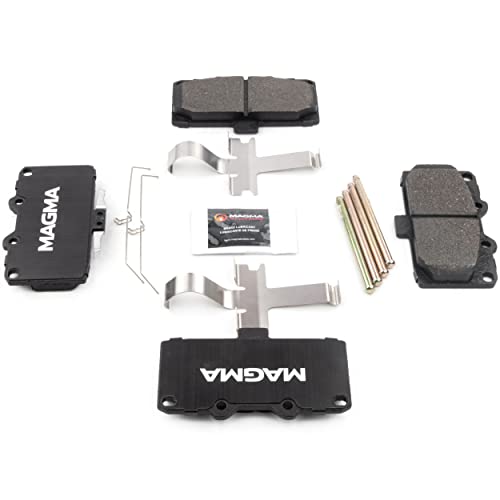 MAGMA Premium PMD1182M Semi-Metallic Brake Pads, Front
