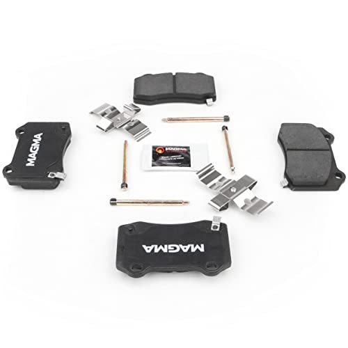 MAGMA Premium PMD1053C Ceramic Brake Pads, Rear