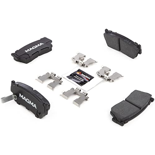 MAGMA Premium PMD418C Ceramic Brake Pads, Front