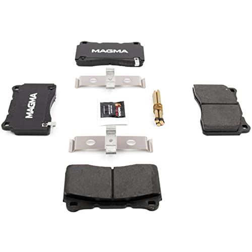 MAGMA Premium PMD1743C Ceramic Brake Pads, Front