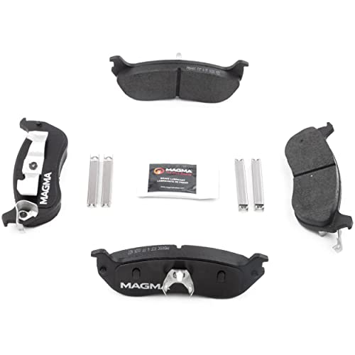 MAGMA Premium PMD690C Ceramic Brake Pads, Rear