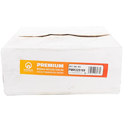 MAGMA Premium Disc Brake Rotor and Hub Assembly PMR225169