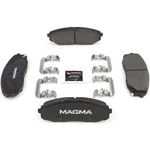 MAGMA Premium PMD1814C Ceramic Brake Pads, Front