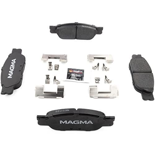 MAGMA Premium PMD805C Ceramic Brake Pads, Front