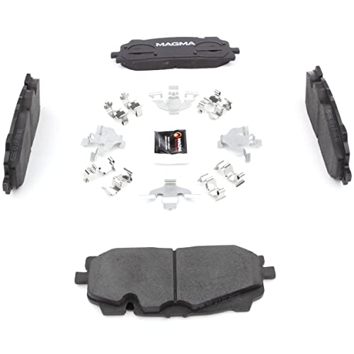 MAGMA Premium PMD1894C Ceramic Brake Pads, Front