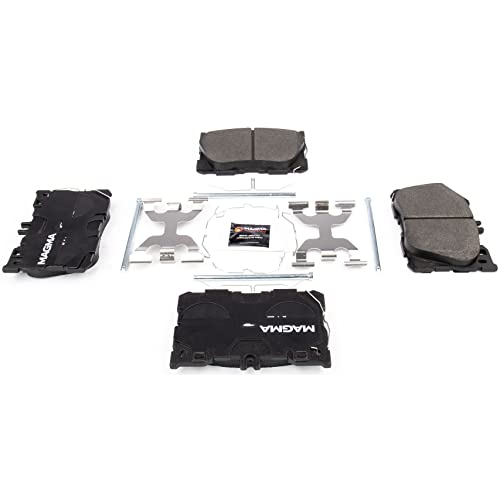 MAGMA Premium PMD1871M Semi-Metallic Brake Pads, Front