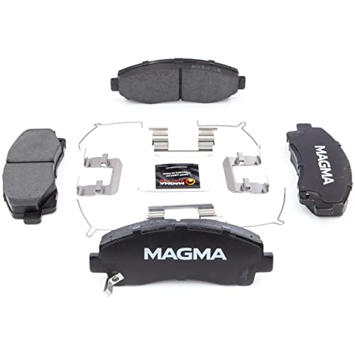 MAGMA Premium PMD1584C Ceramic Brake Pads, Front
