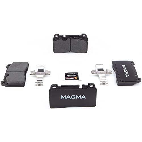 MAGMA Premium PMD1663C Ceramic Brake Pads, Front