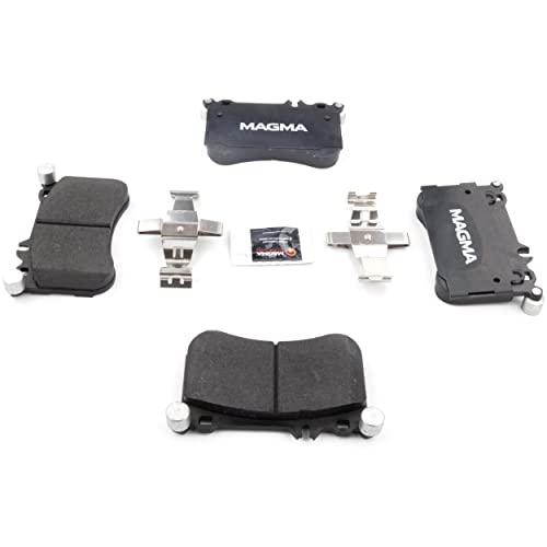 MAGMA Premium PMD1634C Ceramic Brake Pads, Front