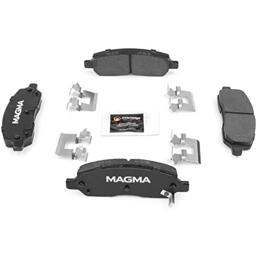 MAGMA Premium PMD1172C Ceramic Brake Pads, Rear