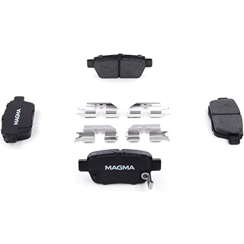 MAGMA Premium PMD1103C Ceramic Brake Pads, Rear
