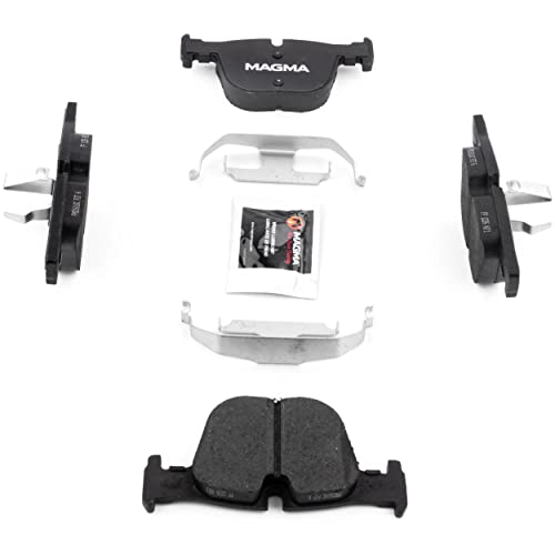 MAGMA Premium PMD1610C Ceramic Brake Pads, Rear
