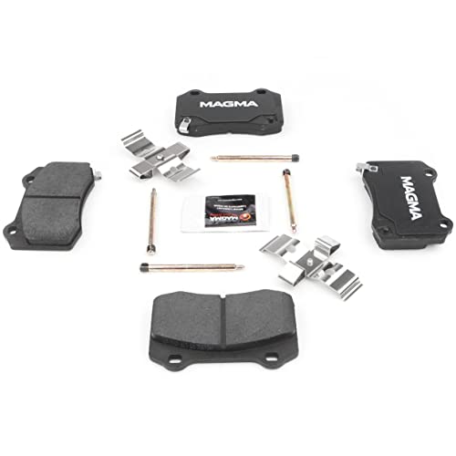 MAGMA Premium PMD1053C Ceramic Brake Pads, Rear