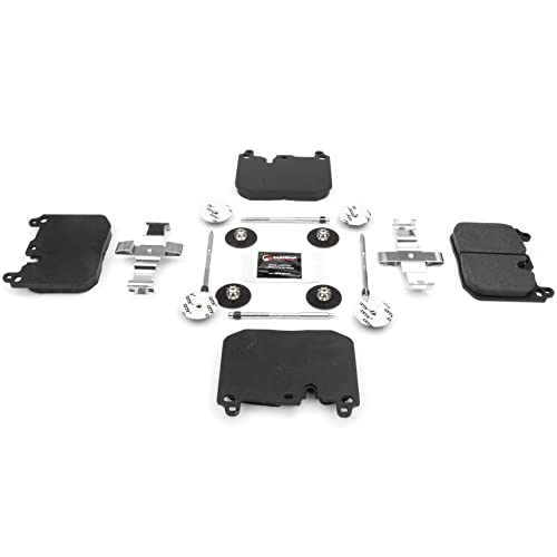 MAGMA Premium PMD1875C Ceramic Brake Pads, Front