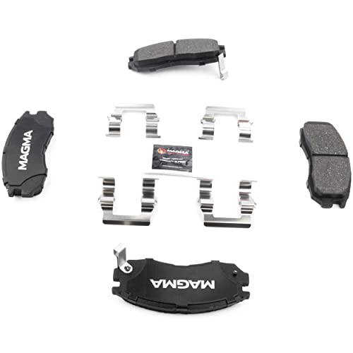 MAGMA Premium PMD484M Semi-Metallic Brake Pads, Front