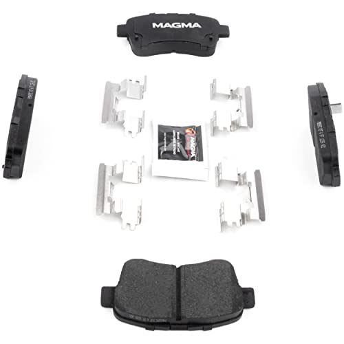 MAGMA Premium PMD937C Ceramic Brake Pads, Front