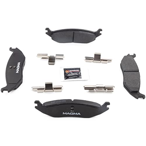 MAGMA Premium PMD967C Ceramic Brake Pads, Rear