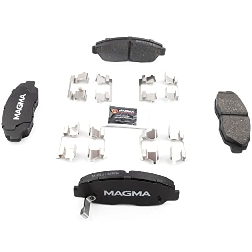 MAGMA Premium PMD764M Semi-Metallic Brake Pads, Front