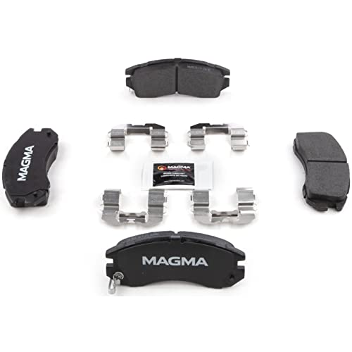 MAGMA Premium PMD470C Ceramic Brake Pads, Front