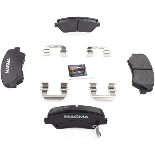 MAGMA Premium PMD1543C Ceramic Brake Pads, Front
