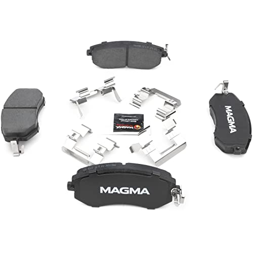 MAGMA Premium PMD1539C Ceramic Brake Pads, Front