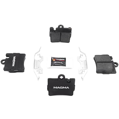 MAGMA Premium PMD848C Ceramic Brake Pads, Rear