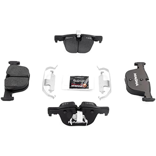 MAGMA Premium PMD1610C Ceramic Brake Pads, Rear