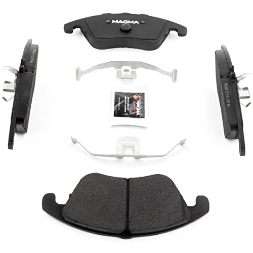 MAGMA Premium PMD1342C Ceramic Brake Pads, Front