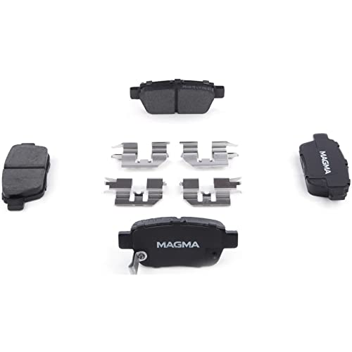 MAGMA Premium PMD1103C Ceramic Brake Pads, Rear