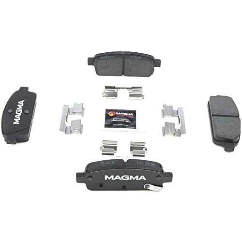 MAGMA Premium PMD1468C Ceramic Brake Pads, Rear