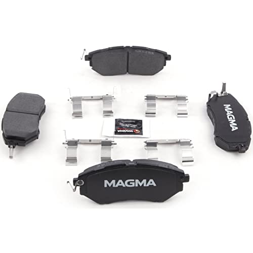 MAGMA Premium PMD1078C Ceramic Brake Pads, Front