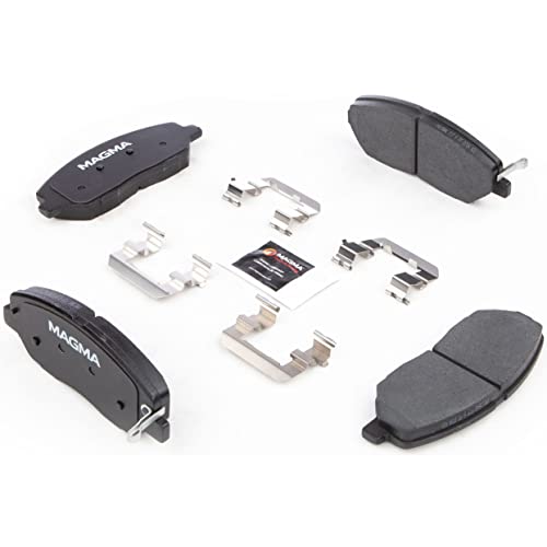 MAGMA Premium PMD1384C Ceramic Brake Pads, Front