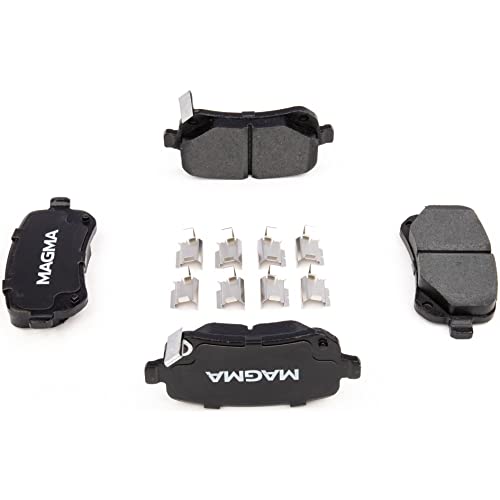 MAGMA Premium PMD1326C Ceramic Brake Pads, Rear