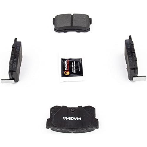 MAGMA Premium PMD1262C Ceramic Brake Pads, Rear