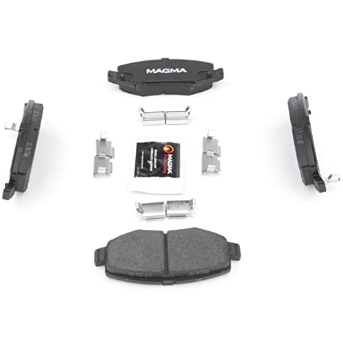 MAGMA Premium PMD1274C Ceramic Brake Pads, Rear