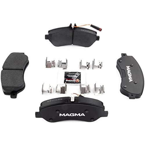 MAGMA Premium PMD1406C Ceramic Brake Pads, Front