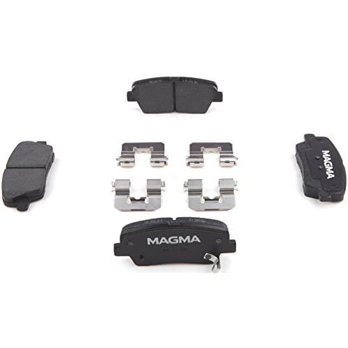 MAGMA Premium PMD1284C Ceramic Brake Pads, Rear