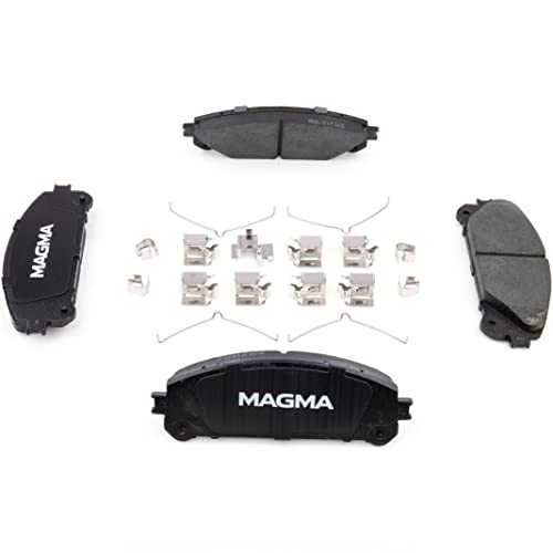 MAGMA Premium PMD1324C Ceramic Brake Pads, Front