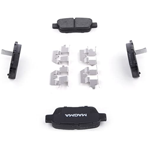 MAGMA Premium PMD1103C Ceramic Brake Pads, Rear