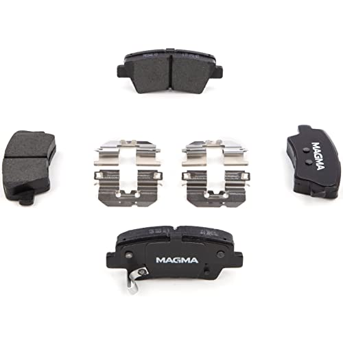 MAGMA Premium PMD1848C Ceramic Brake Pads, Rear