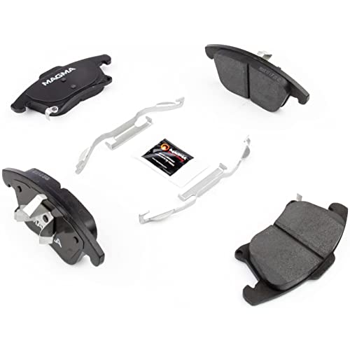 MAGMA Premium PMD1653C Ceramic Brake Pads, Front